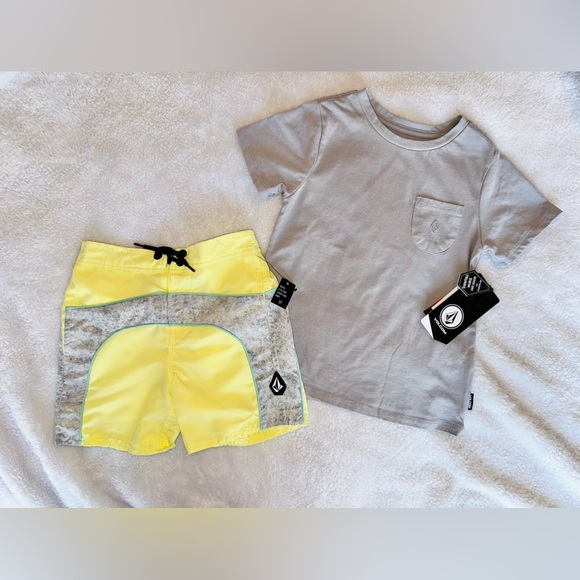 NWT Volcom Toddler Swim Set - Picture 2 of 6